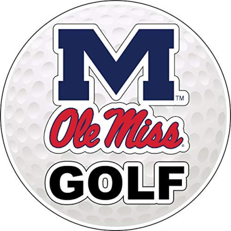 Ole Miss Mississippi Rebels 8-Inch Vinyl Decal Sticker - High Quality, Weather Resistant
