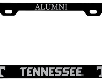 Marco para matrícula de metal grabado de exalumnos voluntarios de Tennessee Knoxville con licencia oficial