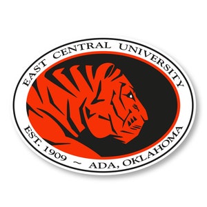 Personalized Customizable East Central University Tigers Etched