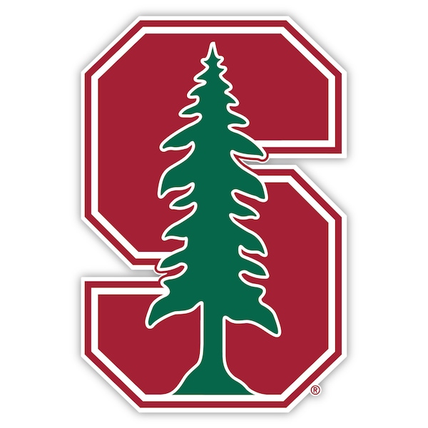 Stanford University Cardinal NCAA Collegiate 4 Inch Vinyl Decal