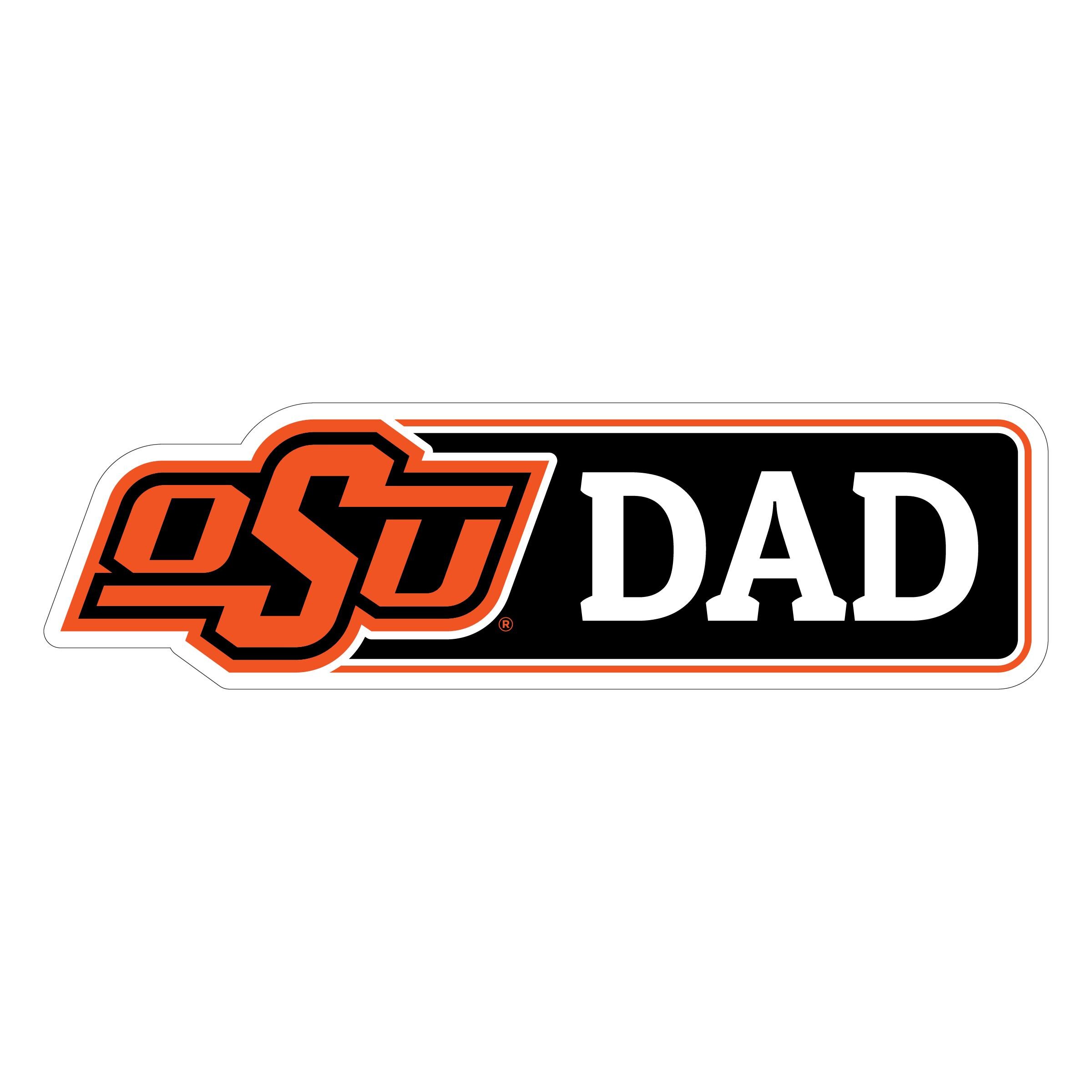 Oklahoma State Cowboys Large Decal – 7.5" X 11.5" – Officially Licensed