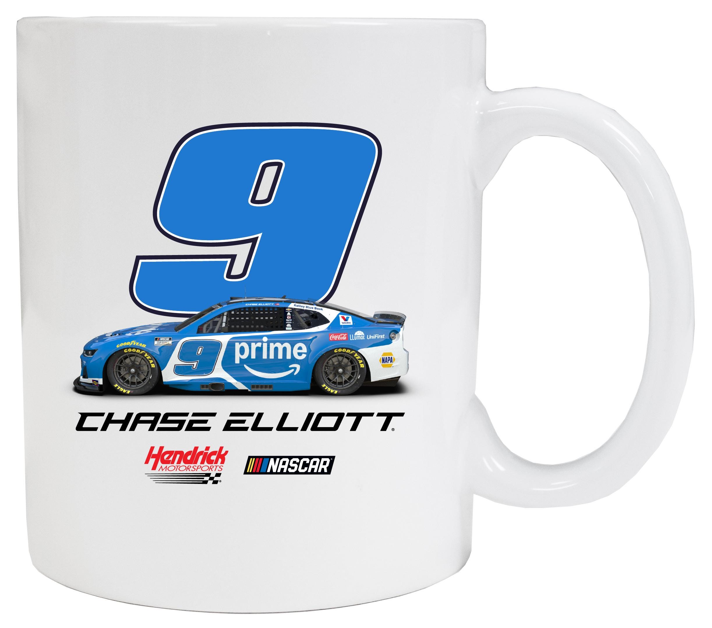 Chase Elliott #9 NASCAR Ceramic Coffee Mug