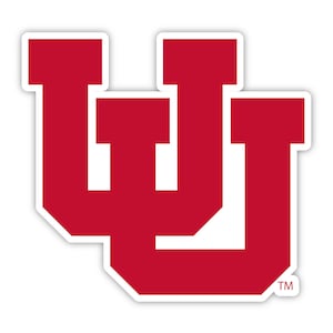 University of Utah Utes Vinyl Mascot Decal Sticker Officially Licensed