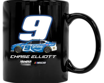 Chase Elliott #9 NASCAR Ceramic Coffee Mug