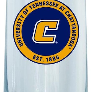 University of Tennessee at Chattanooga 10oz Stemless Champagne Flute Officially Licensed Collegiate Product
