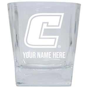 University of Tennessee at Chattanooga Custom College 10 oz Glass Etched