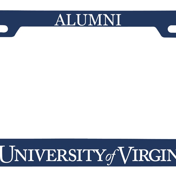 College Alumni License Plate Frame Etsy