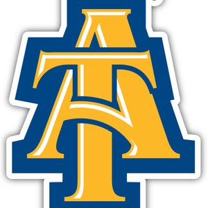 North Carolina A&T State Aggies Officially Licensed Vinyl Sticker - Multiple Sizes Available Bild 1