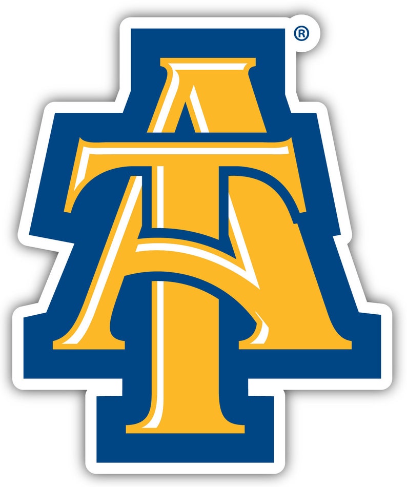 North Carolina A&T State Aggies Officially Licensed Vinyl Sticker - Multiple Sizes Available Bild 1