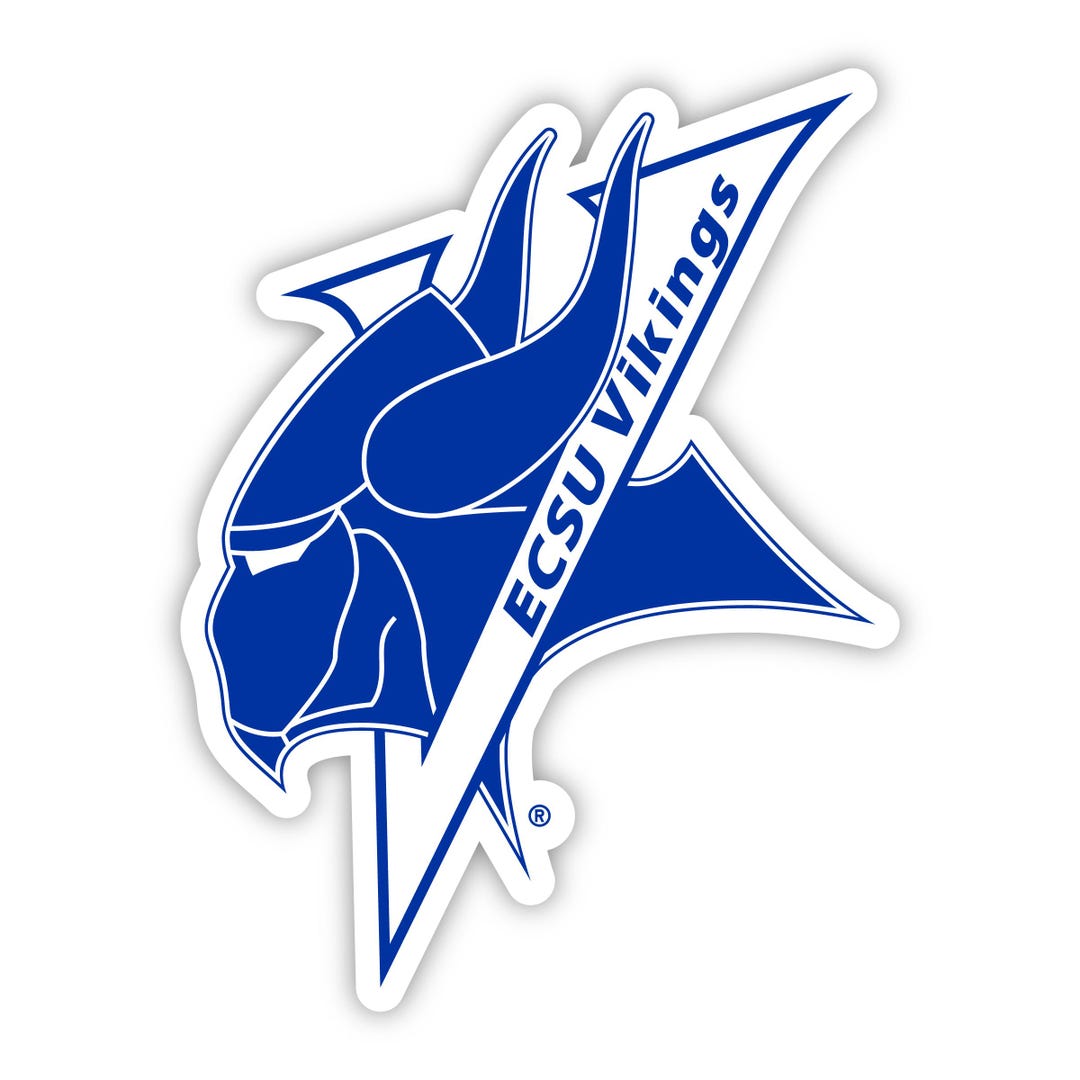 Elizabeth City State University Offic. Lic. Sticker With Choice of ...