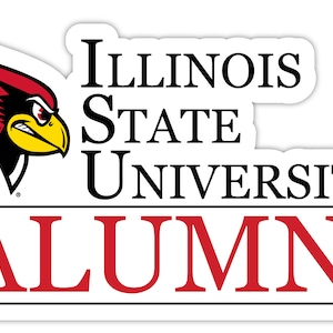 Illinois State Redbirds 4-Inch Alumni - Sticker or Magnet Choice
