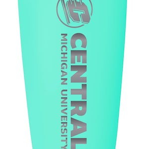 Central Michigan University 16 oz Engraved Insulated Stainless Steel Tumbler