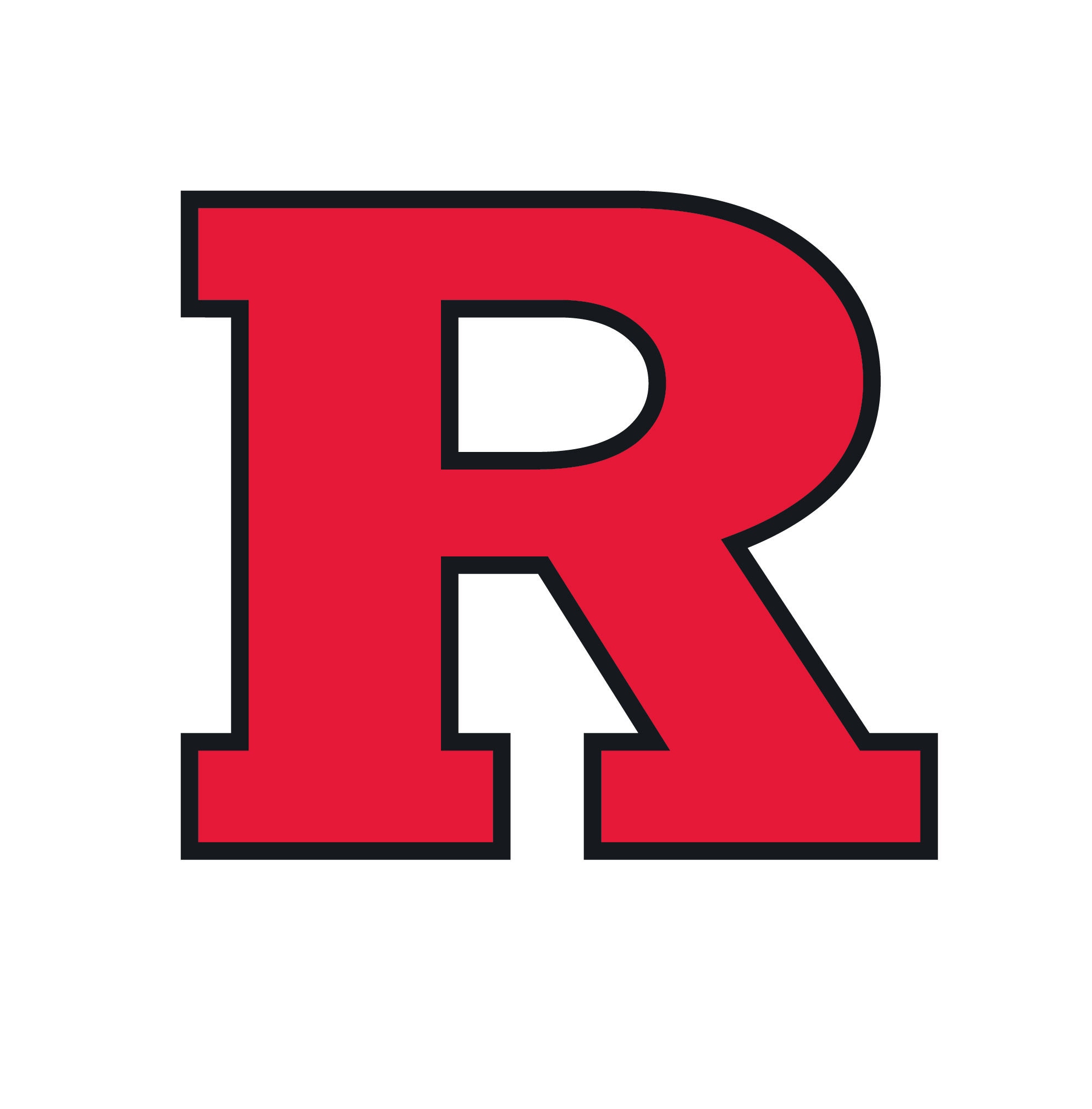 ラトガース大学 スカーレットナイツ Rutgers Scarlet Knights Vinyl Mascot Decal Sticker