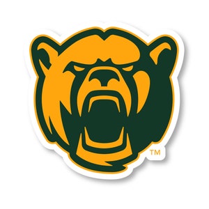 Baylor Bears Vinyl Mascot Decal Sticker Officially Licensed