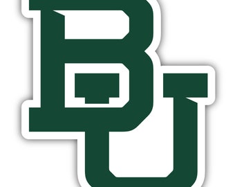 Baylor Bears Officially Licensed Vinyl Sticker - Multiple Sizes Available