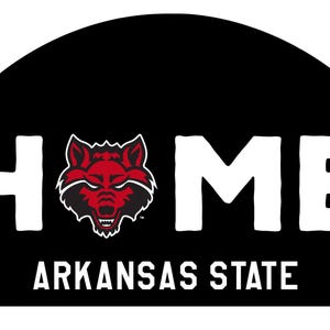 Arkansas State Wood Sign with String