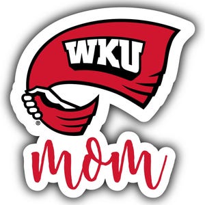 Aimant ou autocollant décoratif Western Kentucky Hilltoppers de 10 cm – Motifs familiaux
