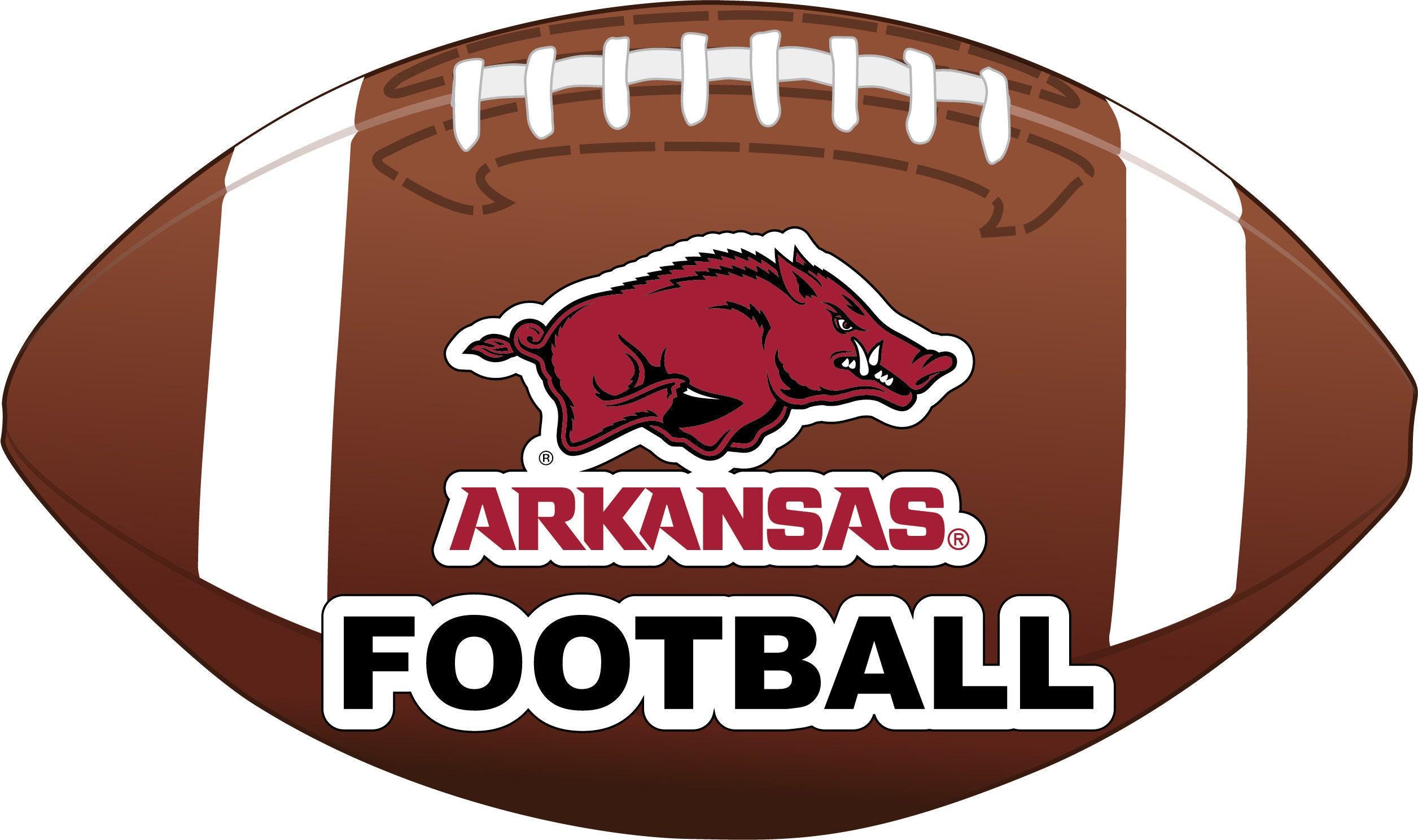 Arkansas Razorbacks 4-inch Vinyl Sticker Ball Design - Multiple Sports ...
