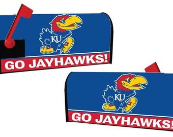Kansas Jayhawks Mailbox Cover Officially Licensed Collegiate Product