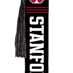 Stanford University Wooden Bookmark with Tassel Officially Licensed Collegiate Product