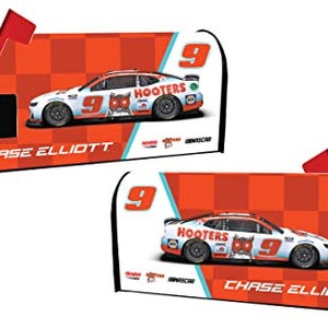 Chase Elliott Hooters #9 Nascar Magnetic Mailbox Cover