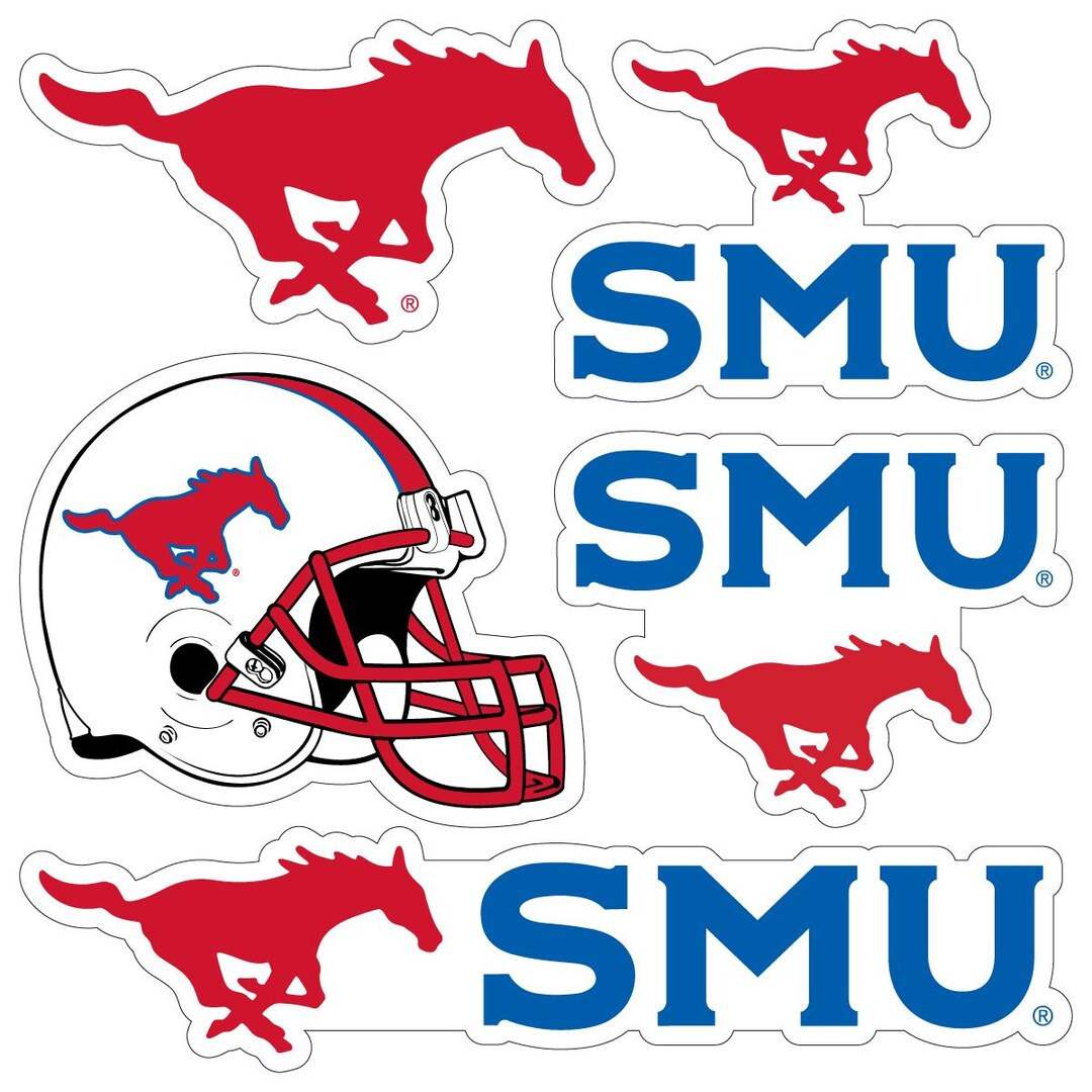 Methodist Sticker Southern Methodist University Officially Licensed College Sticker ...