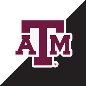 Texas A&M Aggies Metal Car Emblem / Decal - State Of Texas Logo (Free Shipping)