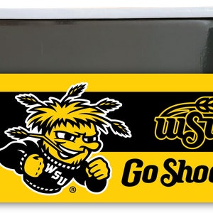 Wichita State Shockers 4.75 x 2-Inch Fridge Magnet Rectangle