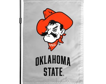 Oklahoma State Cowboys Small Polyester Garden Flag – 11" x 16"