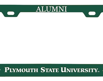 Plymouth State University College Alumni Metal License Plate Frame Officially Licensed