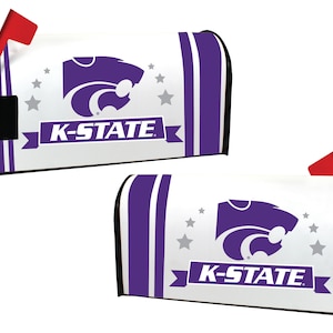 Kansas State Wildcats Magnetic Mailbox Cover Officially Licensed