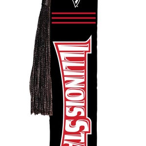 Illinois State Redbirds Wooden Bookmark with Tassel Officially Licensed Collegiate Product