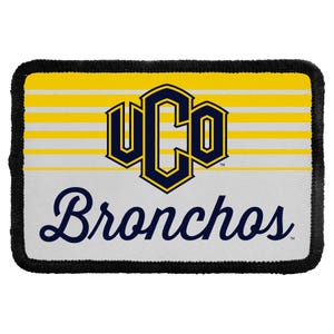 University of Central Oklahoma Bronchos Officially Licensed Cloth Patch (Round or Rectangular)