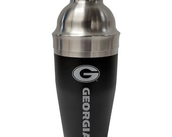 Georgia Bulldogs 24 oz Stainless Steel Cocktail Shaker Officially Licensed Collegiate Product