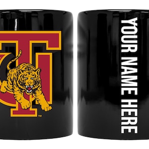 Tuskegee University 8 oz Ceramic Mug with Customizable Name on the Back
