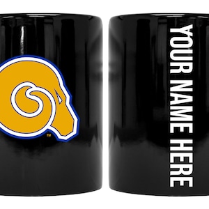 Albany State University 8 oz Ceramic Mug with Customizable Name on the Back