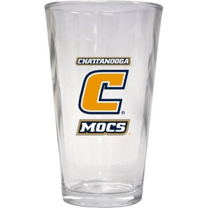 University of Tennessee at Chattanooga 16 oz Pint Glass Officially Licensed Collegiate Product