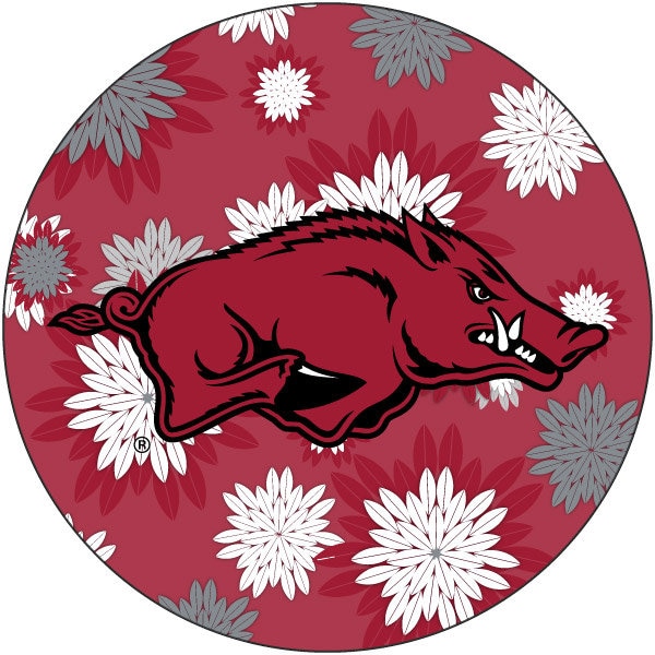 Arkansas Razorbacks NCAA Collegiate 4-inch Round Sticker - Multiple ...
