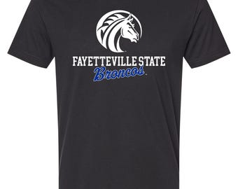 Fayetteville State University Unisex Cotton T-Shirt – Large Front Script Design