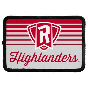 Radford University Highlanders Officially Licensed Cloth Patch (Round or Rectangular)