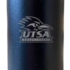 UTSA Road Runners 32 oz Engraved Insulated Stainless Steel Water Bottle with Screw on Lid