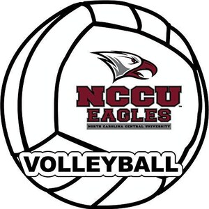 Adhesivo de vinilo de 4 pulgadas con diseño de pelota de los North Carolina Central Eagles (varios deportes disponibles) imagen 3