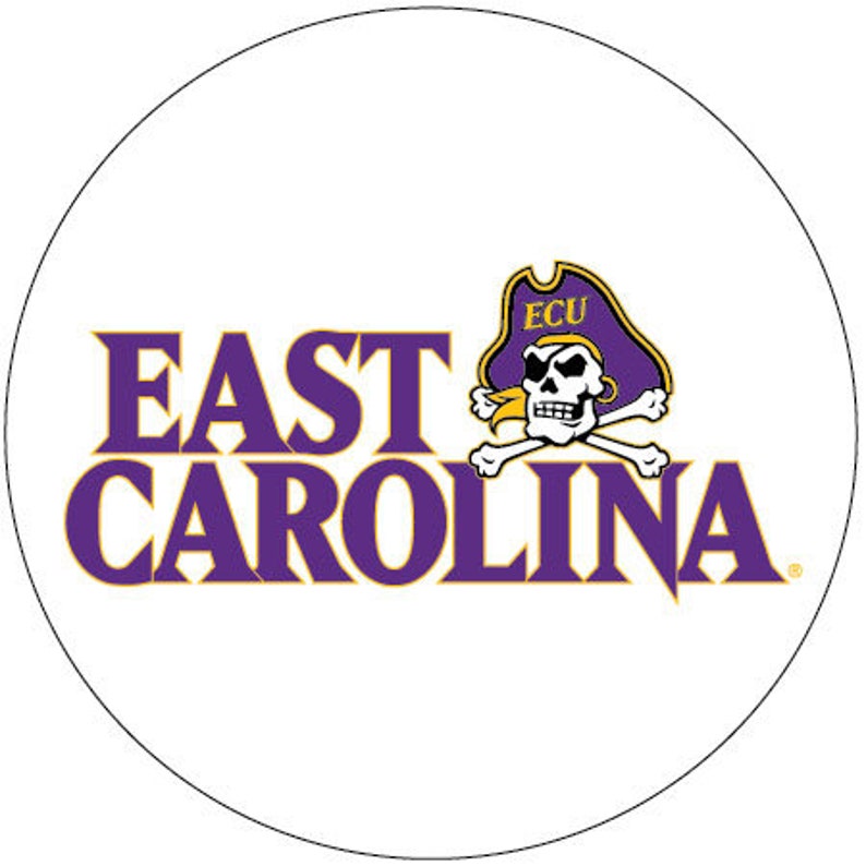 East Carolina Pirates Collegiate NCAA Collegiate 3 Inch Round Magnet