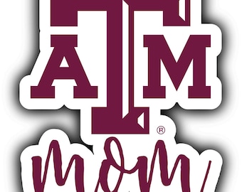 Texas A&M Aggies 4-Inch Proud Family Decorative Magnet/Sticker