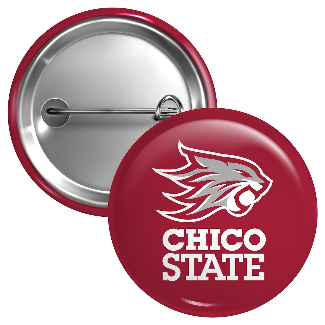 California State University, Chico Button Pin Officially Licensed – 3 ...