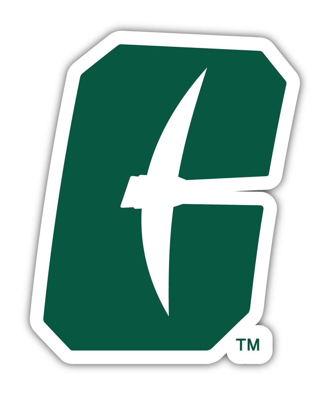 University of North Carolina at Charlotte 49ers Vinyl Mascot Decal ...