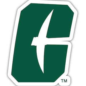 University of North Carolina at Charlotte 49ers Vinyl Mascot Decal Sticker Officially Licensed