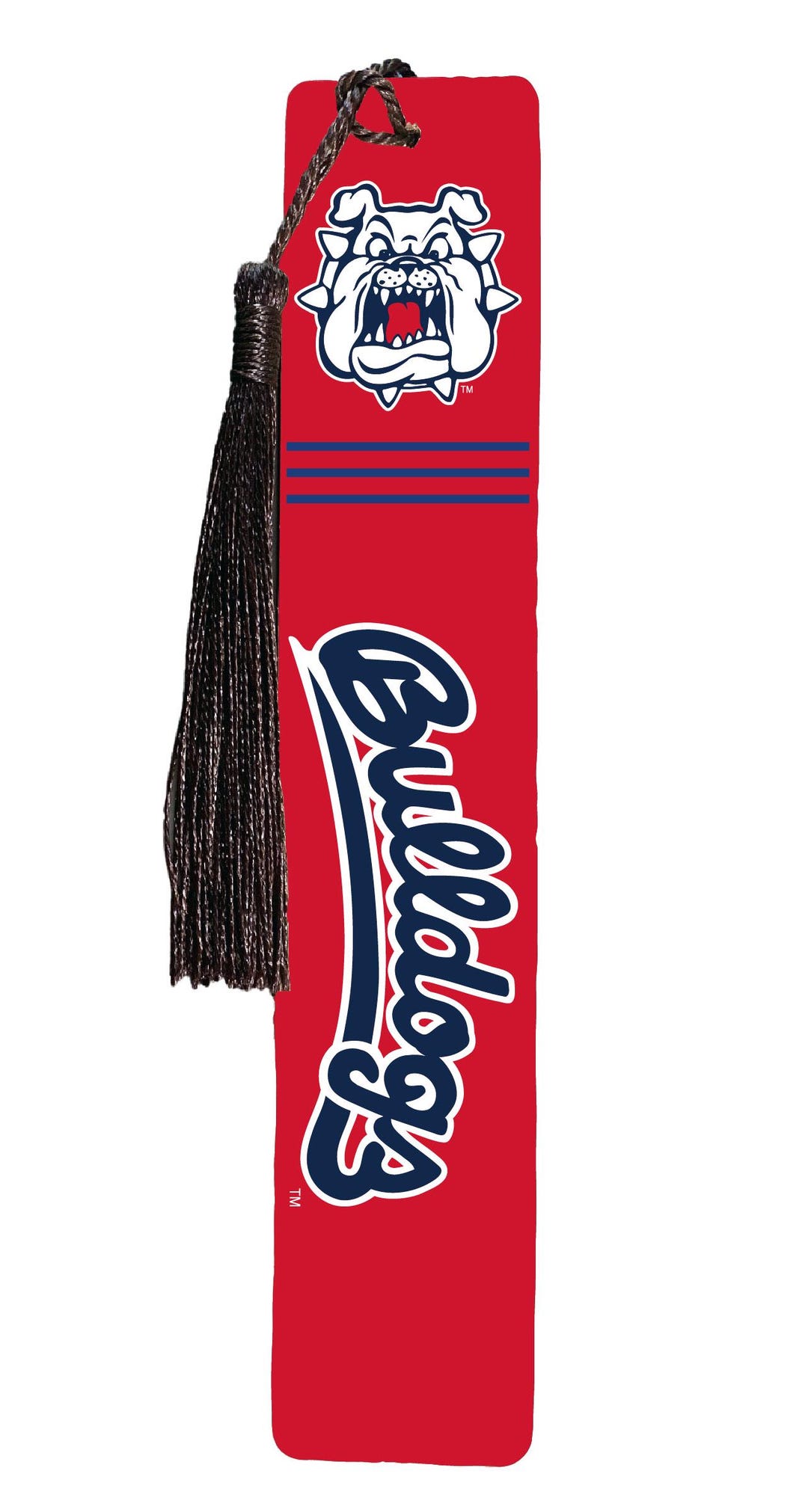 Fresno State Bulldogs Wooden Bookmark With Tassel Officially Licensed ...