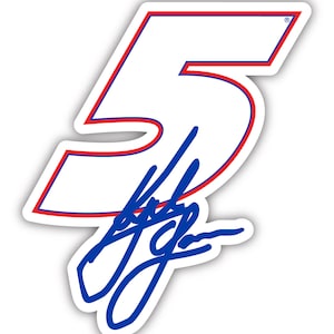 Kyle Larson #5 NASCAR 4 Inch Sticker - Officially Licensed Decal