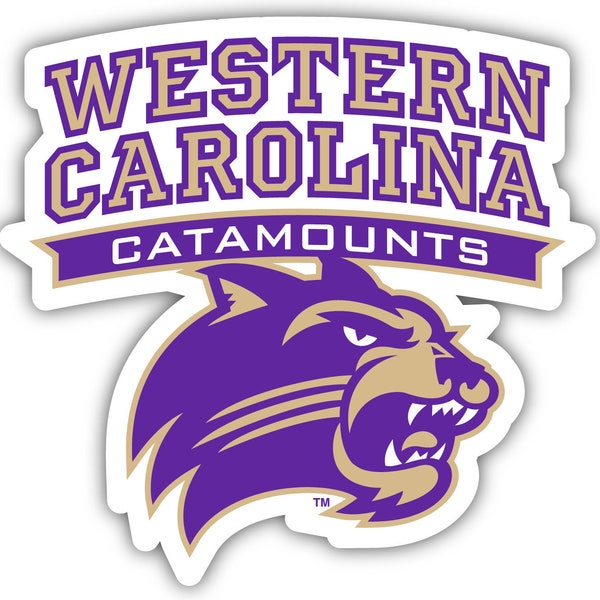 R and R Imports Western Carolina University Vinyl Decal Sticker